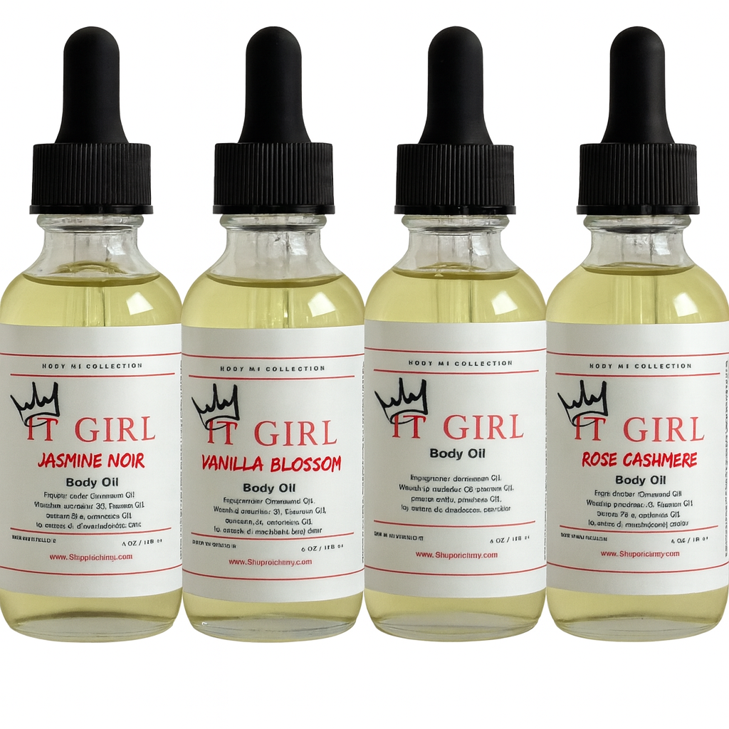 It Girl Body Oil "Quad Pack"