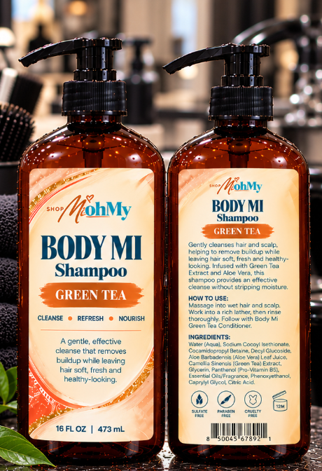 Body Mi Green Tea Shampoo + Conditioner