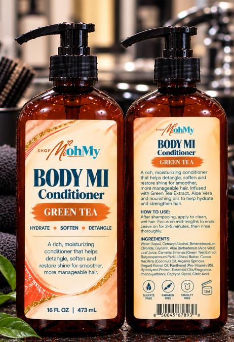 Body Mi Green Tea Shampoo + Conditioner