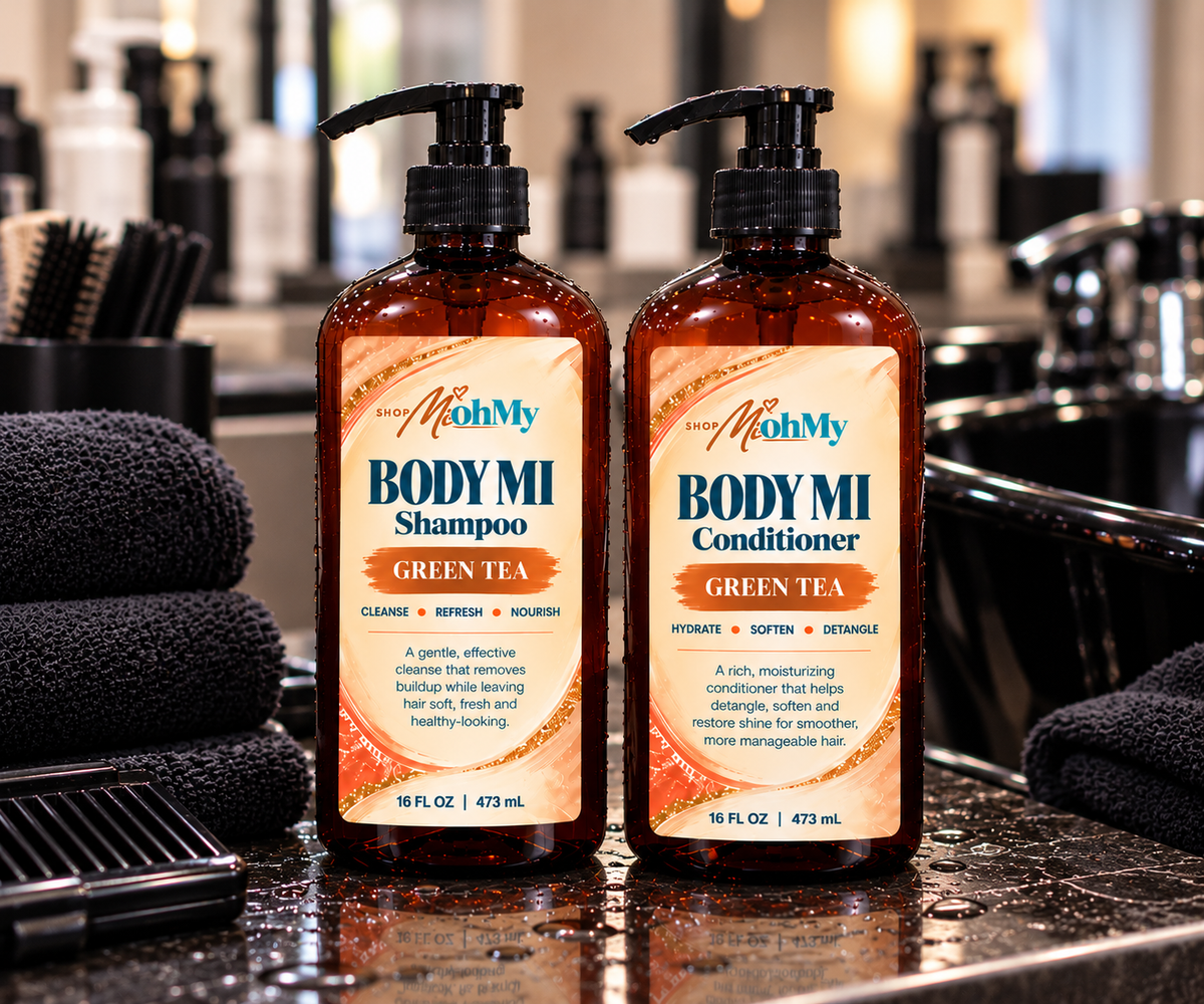 Body Mi Green Tea Shampoo + Conditioner